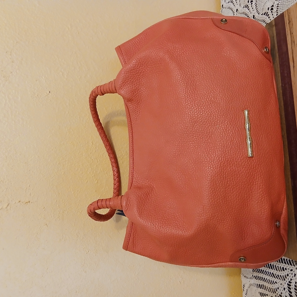 Elegant Coral Handbag - Picture 2 of 15